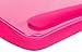 Sofia + Sam Lap Desk with USB Light (Pink) - Memory Foam Cushion - Supports Laptops Up to 17 Inches