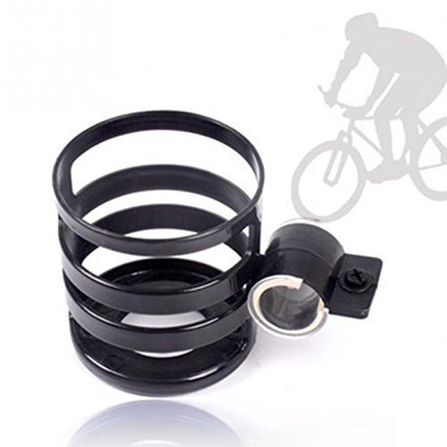Gold Happy Bicycle Handlebar Bottle Holder Plastic Adjustable Bike Drink Cup Water Bottle Holder Bracket Rack Cage Cycling Bike