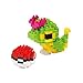 Nanoblocks Mini Blocks Pokemon 169 Piece Building Sets - Caterpie