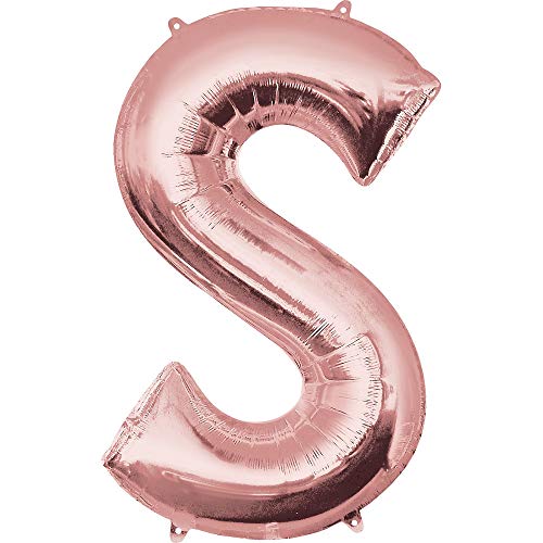 S/Shape:Letter S Rose Gold