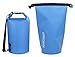 MARCHWAY Floating Waterproof Dry Bag 5L/10L/20L/30L, Roll Top Sack Keeps Gear Dry for Kayaking, Rafting, Boating, Swimming, Camping, Hiking, Beach, Fishing, Sport (Light Blue, 20L)