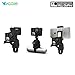 AnyBar Gopro Universal Pole Bar Mount for Bicycle Motorcycle Handle Seatpost HERO4 1 2 3 4