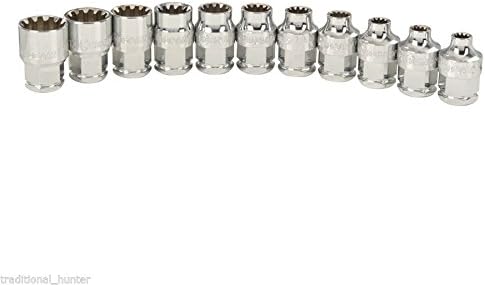 BEST Choose Socket Set Kobalt Xtreme Access Only 11-Piece Pass-Through 1/4" Drive - 0379794