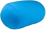 Squishy Soft, Microbead Cushie Neck Roll Pillow, Home and Travel- (7 X 12, Blue)