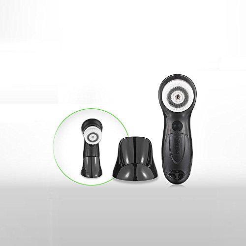 Men Electric Face Brush 2 Speed Facial Brush Waterproof Sonic Cleansing System Portable Face Exfoliator Removing Blackhead spa - Thumbnail 5