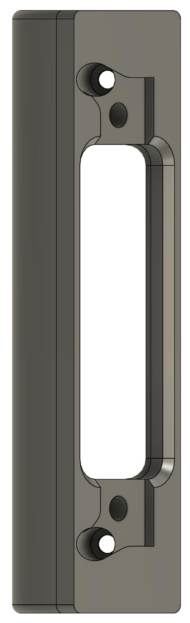 Photo 1 of Angled Doorbell Mount compatible with Eufy E340 Security Video Doorbell (50-Degree, Black)