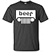 YM Wear Beer Funny Drinking T Shirt X-Large Charcoal
