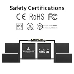A1707 Laptop Battery, Egoway A1820 Replacement for