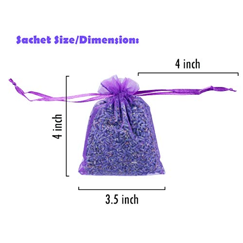 image for D'vine Dev 12 French Dried Lavender Sachets Craft Bag - Lavender Sache