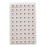 Velishy(TM) 600Pcs Disposable Ear Press Seeds Acupuncture Vaccaria Plaster Massage Bean