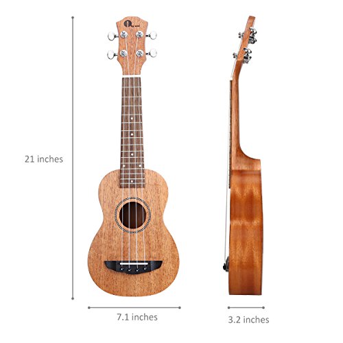 3 Soprano+Mahogany+Ukulele+Included+Digital