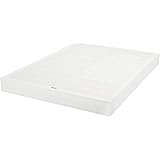 Amazon Basics Smart Box Spring Bed Base, 9-Inch Mattress Foundation - Cal King, Tool-Free Easy Assembly