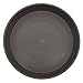 Luxehome 11 Inch Flower Pot Saucers with Extra Thick Base and Enough Depth to Gather Excess Water, Sturdy and Durable Planter Trays for Indoor and Outdoor Gardening, Chocolate Color, 8 Pack