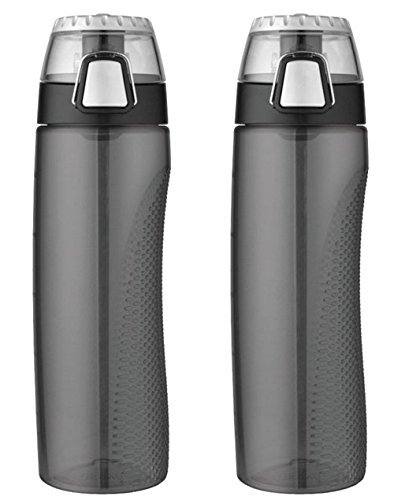 thermos tritan hydration bottle with meter