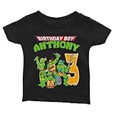 Personalize TMNT Birthday Shirt