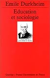 Education et sociologie by 