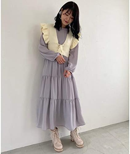 Amazon マジェスティックレゴン Majestic Legon フリルビスチェセットワンピース フリルビスチェセットワンピース L グレー M ワンピース チュニック 通販