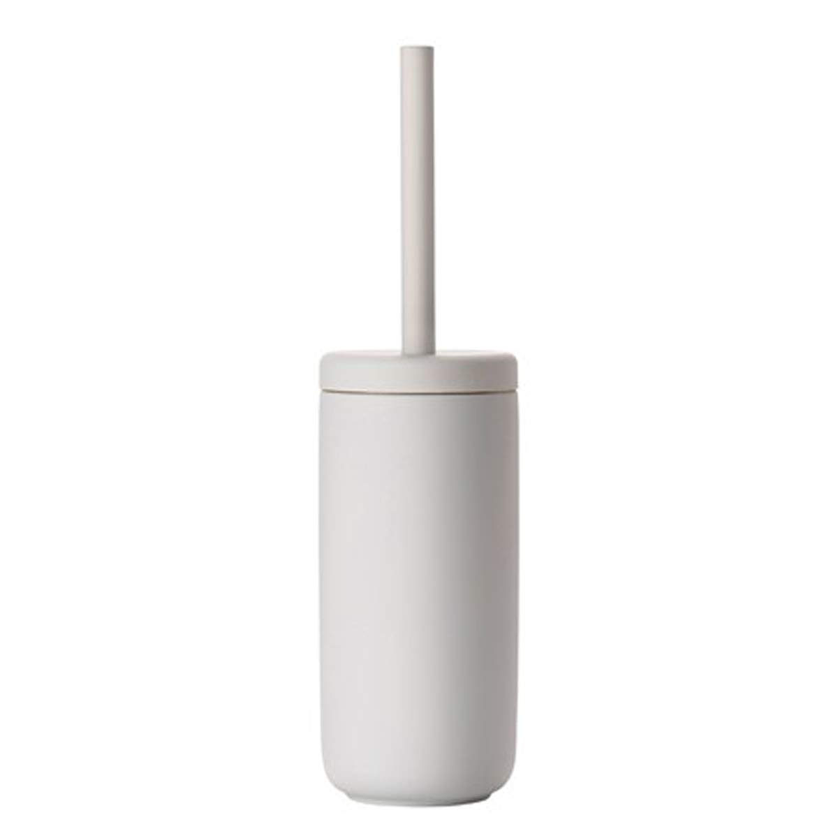 440s UME ZO-331927 572200331927 Toilet Brush Stoneware with Soft Touch Soft Grey Approx. 39 cm H