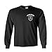 Fair Game US Special Forces Chest Long Sleeve Shirt Army-Black-Large