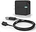 Quick Charge 2.0 Stalion Speedy Universal Turbo USB Adaptive Fast Wall Charger [Qualcomm Certified](Jet Black) for Samsung Galaxy S7 Edge S6 Edge+ Note 5 Nexus 6 Xperia Z4 HTC One M9 Droid Turbo