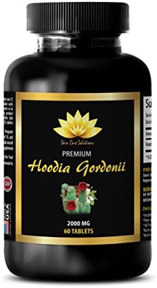 Metabolism Booster for Women - HOODIA GORDONII 2000MG - Pure Hoodia Gordonii - 1 Bottle (60 Tablets)