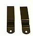 (2) Holster and Sheath Belt Clip (High Carbon Steel with Powder Coated Finish)