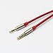 NEW NEOMUSICIA Audio Cable Compatible with JBL Synchros S300 S300I S500 S700 S400BT J56BT E40BT E50BT S400BT Headphone, Remote Volume Mic Compatible with iPhone Red