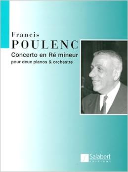 プーランク: 2台ピアノのための協奏曲／サラベール社／スコア ピアノ協奏曲