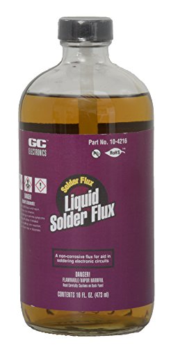 GC 10-4216 Liquid Solder Flux, 16 Fluid oz Bottle