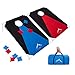 Himal Portable Assemble PVC Framed CornHole Game Set with 8 Bean Bags and Carrying Case (3 x 2-feet)