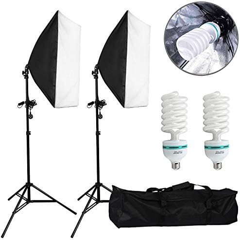 YISITONG Softbox Studio Lights 1350W with 5500K Soft Lighting kit, Continuous Lighting for Studio, Photograph,Video