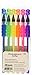 BAZIC 6 Scented Fluorescent Color Gel Pen with Cushion Grip