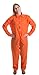 Ann Arbor T-shirt Co. Prisoner Jumpsuit | Orange Prison Inmate Halloween Costume Unisex Jail Criminal