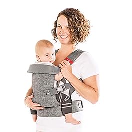 You+ME 4-in-1 Baby Carrier Newborn to Toddler – All Positions Baby Chest Carrier – Front and Back Carry Baby Carriers…