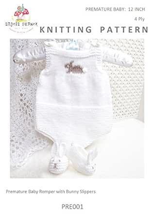 knitted bunny romper