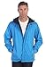 Gioberti Men's Waterproof Rain Jacket, Turquoise, M