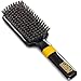 Torino Pro Medium Hard Wave Brush By Brush king - #1560 - Rubber grip Vertical Brush - 9 rows - 360 Wave brushes - Great For connections and Wolfing