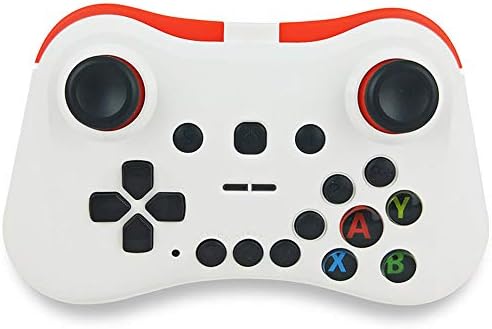 CAPTIANKN Bluetooth Game Controller Gamepad Fast Response Comfortable Grip for Android/iOS Tablet PC/TV Box,White