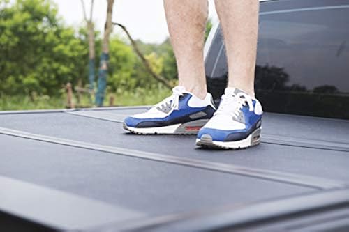 thumbnail interactive-video image 1 of Aazon.co: VEVOR Tri-Fold Truck Bed Tonneau Cover, Copatible With... 1 of 13