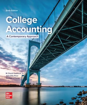 College Accounting (Looseleaf)