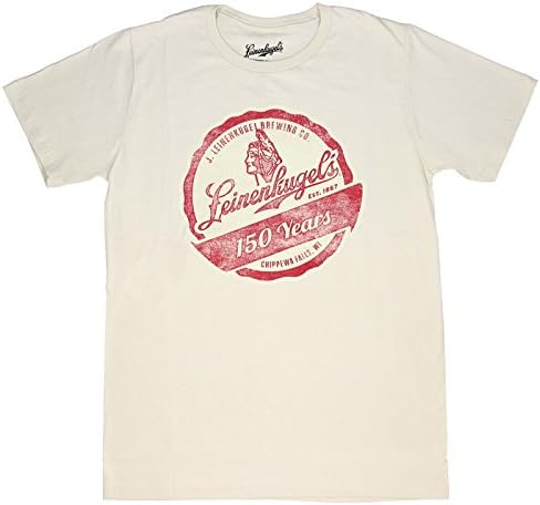 Leinenkugel Brewing Company 150 Years Mens Short Sleeve Brewery T-Shirt Small