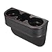 Geekercity Portable Leather Cover Car Cup Holder Automobile Vehiche Seat Wedge Organizer Cell Mobile Phone Holder Drinks Holder Glove Box Car Accessories - Easy to Install