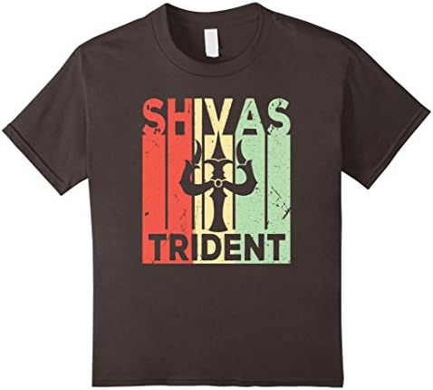 unisex-child Shivas Trident Vintage T Shirt 10 Asphalt