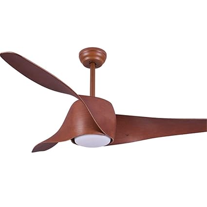 Vintage 52inch Led Ceiling Fan With Lights Remote Control For