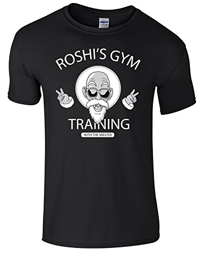Dragon Ball Master Roshi T Shirt Gym Training Black T Desertcart