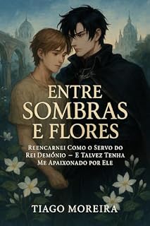 Livro Entre Sombras e Flores: Reencarnei Como o Servo do Rei Demônio — E Talvez Tenha Me Apaixonado por Ele