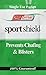 2Toms SportShield, Original Formula, All-Day Anti Chafe and Blister Prevention, Waterproof Protection from Chafing and Skin Irritation, 6 Single-Use Towelettes