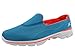 Skechers Performance Women's Go Walk 3 Strike Walking Slip-On Shoe, Turquoise, 7.5 M US