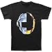 Daft Punk Men's Split Helmet T-shirt Black