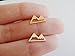 Mountain Earrings for Outdoor Lovers, Hikers, Skiers, Snowboarders, Hiking Enthusiasts